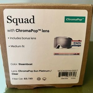 Smith Steamboat Squad Ski Goggles